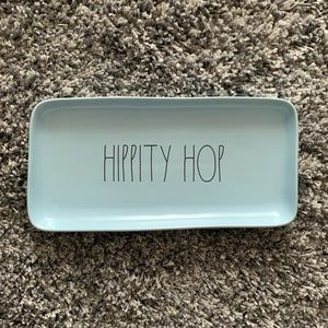 SOLD Rae Dunn Blue LL Hippity Hop Platter